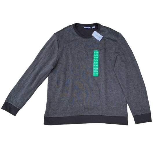 BUNDLE of 2 Brand New Calvin Klein Sweatshirt XL Gray & Blue - Picture 5 of 9